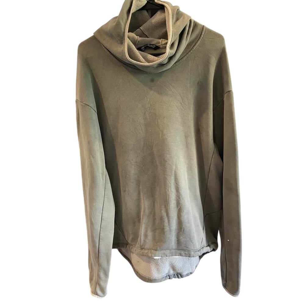Arcteryx womens XL green pullover hoodie